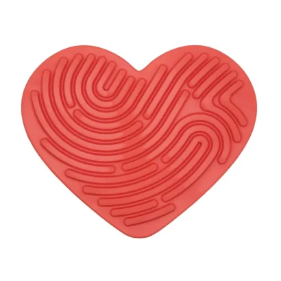 Дитяча розвиваюча дошка для сенсорної активності 1798 силіконові палички Червоний-3