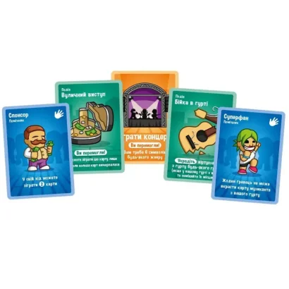 Настільна карткова гра "Збери Гурт" LOB2221UA від 2 до 6 гравців