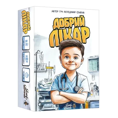 Настільна карткова гра "Добрий лікар" LOB2506UA 64 картки