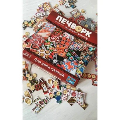 Настільна гра "Печворк. Український фольклор" LOB2412UA