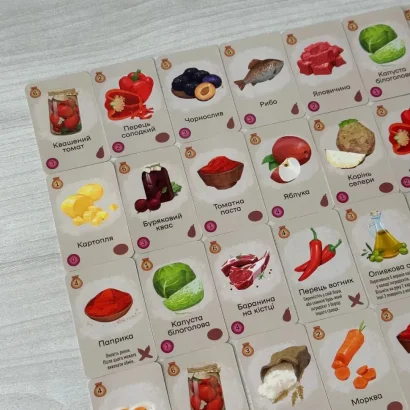 Настільна карткова гра "Борщ" LOB2404UA від 2 до 7 гравців