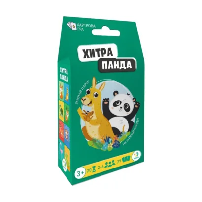 Карткова гра "Хитра панда" 301235, 29 карточек