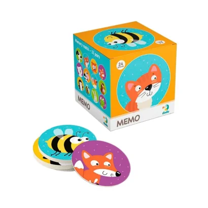 Дитяча настільна гра Мемо "Тварини" DoDo 300145, 12 зображень