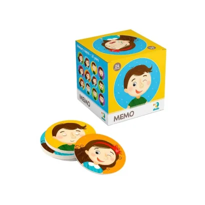 Дитяча настільна гра Мемо "Емоції" DoDo 300144, 24 елемента