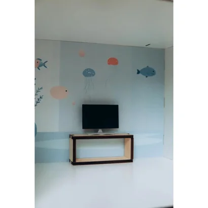 Дитячий дерев'яний будиночок для ляльок Морська вілла TG300756080, 75х60х80 см