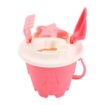 Дитяча іграшка "Набір для гри з піском" 1553TXK пасочки, лопатка, граблі