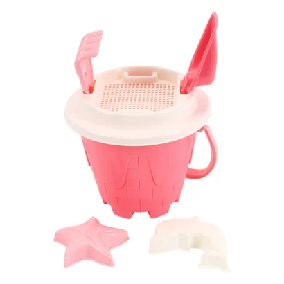 Дитяча іграшка "Набір для гри з піском" 1553TXK пасочки, лопатка, граблі