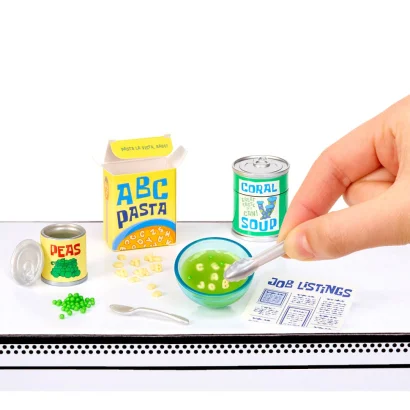 Ігровий набір для творчості "Смаколики Красті Краб" MGA's Miniverse 599296 серії "SpongeBob" 