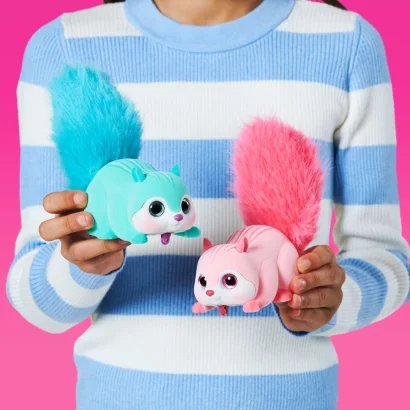 Інтерактивна м'яка іграшка "Білочка" Pets &amp; Robo Alive 9565B, серії PETS ALIVE