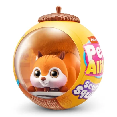 Інтерактивна м'яка іграшка "Білочка" Pets &amp; Robo Alive 9565A, серії PETS ALIVE