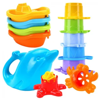 Дитячий набір іграшок для ванної 7679TXK 12 предметів у комплекті