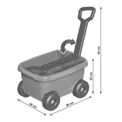 Дитячий візок для супермаркету 9802TXK