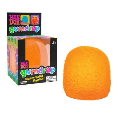 Дитячий антистрес Мармеладка NeeDoh GDND(Orange) розмір іграшки 6,3 см
