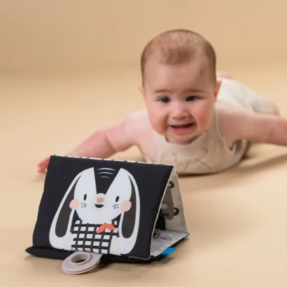 Подарунковий набір іграшок для новонародженого колекції "Садочок у місті" &ndash; ЧОРНО-БІЛА ГАРМОНІЯ