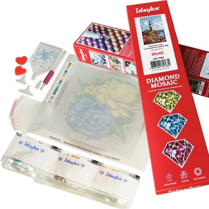 Алмазна мозаїка без підрамника "Магічний політ" AMC20143, 40х50 см