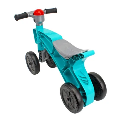 Дитяча каталка-ролоцикл 1669TXK пластик, бірюзовий