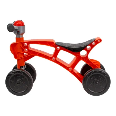 Дитяча каталка-ролоцикл 1676TXK пластик, червоний