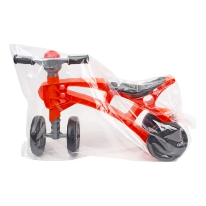 Дитяча каталка-ролоцикл 1676TXK пластик, червоний