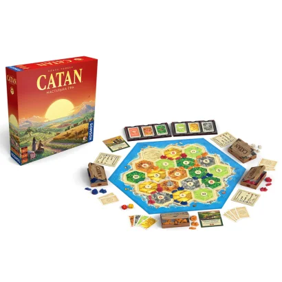 Стратегічна настільна гра CATAN R100UA від 10 років, 3-4 гравця