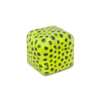 Антистрес Неоновий куб з кульками YD2565(Yellow) 5&times;5&times;5 см
