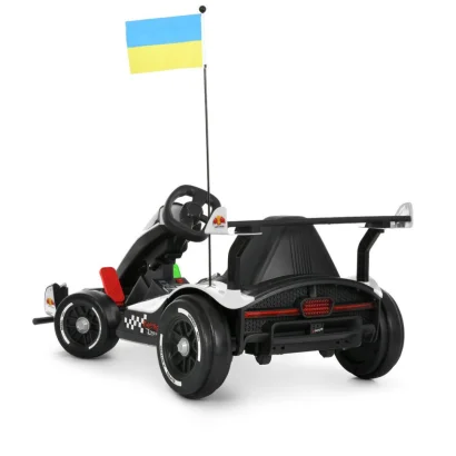 Дитячий електромобіль Електрокарт Kart M 6322EBLR-1 до 50 кг