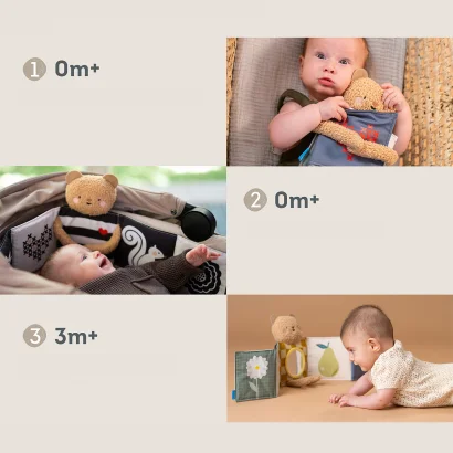 Розвивальна книжка-розкладушка 2-в-1 &ndash; ОБІЙМИ ВЕДМЕДИКА