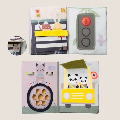 Центр, що розвиває, для автомобіля колекції "Квітуча фантазія" &ndash; КНИЖКА МАНДРІВНИКА