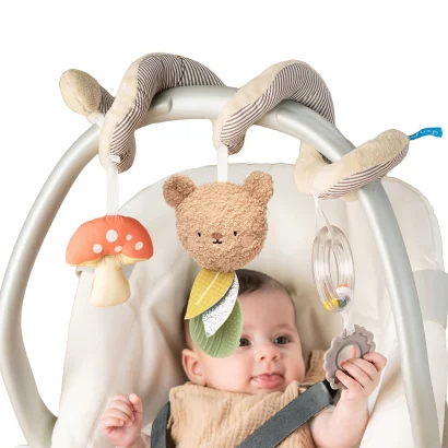 Спіраль для візочка та автокрісла колекції "Квітуча фантазія" &ndash; ЛІСОВА ПРИГОДА