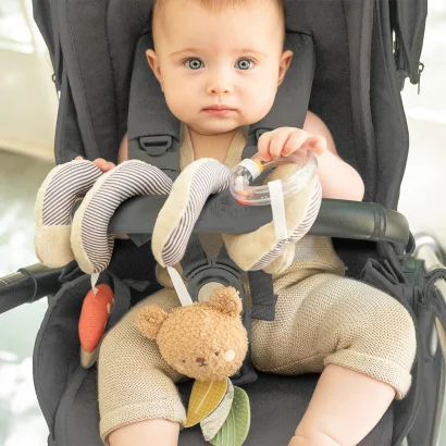 Спіраль для візочка та автокрісла колекції "Квітуча фантазія" &ndash; ЛІСОВА ПРИГОДА