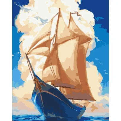 Картина за номерами "Прогулянка морем" 10629-AC 50х40 см