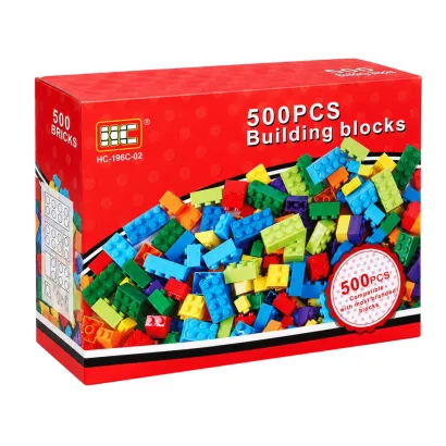 Дитячий конструктор Building Blocks HC-196C-02, 500 деталей