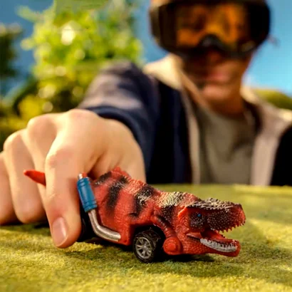 Колекційна машинка в коробочці - JURASSIK CAR (у диспл.)