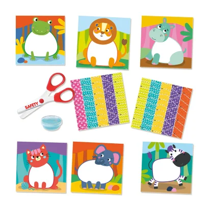 Набір для творчості серії "Montessori" &ndash; ВИРІЗАЙ З ТВАРИНКАМИ