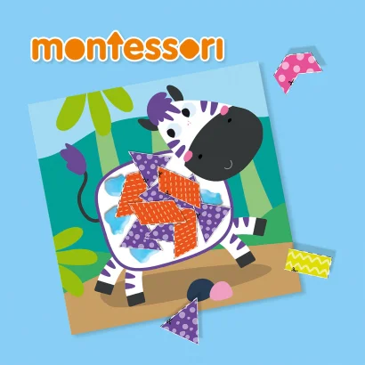 Набір для творчості серії "Montessori" &ndash; ВИРІЗАЙ З ТВАРИНКАМИ