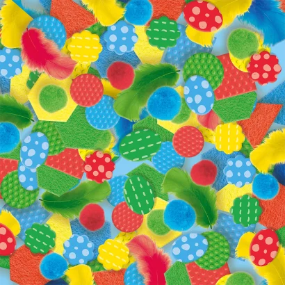 Набір для творчості серії "Montessori" &ndash; СОРТУЙ КОЛЬОРИ ТА МАТЕРІАЛИ