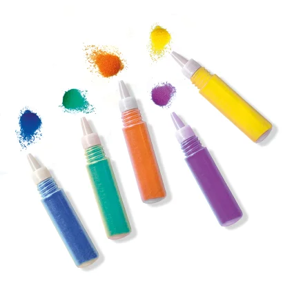 Набір для творчості з кольоровим піском &ndash; ЛІСОВІ ТВАРИНИ