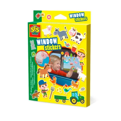 Набір наліпок на вікна - ВЕСЕЛА ФЕРМА