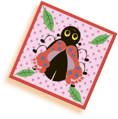 Пальчикові фарби серії "My first" -  ВІДБИТОК (3 кольори у пластикових баночках, малюнки)