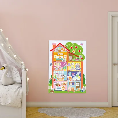 Набір для творчості з наліпками серії "My first" &ndash; ЗАТИШНИЙ БУДИНОК