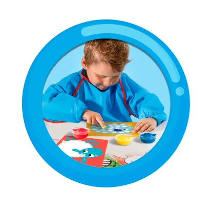 Набір для малювання серії "My first" &ndash; МОЇ ПЕРШІ ПАЛЬЧИКОВІ МАЛЮНКИ (3 фарби, 10 картинок-розмальов.)