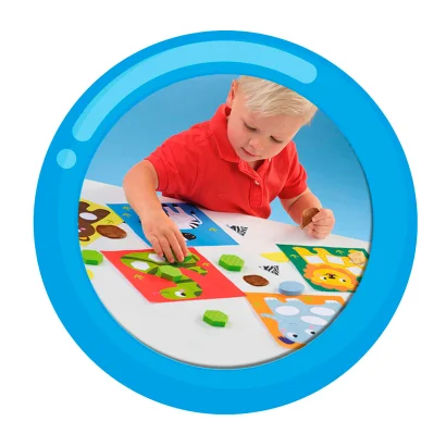 Набір для занять мозаїкою серії "My first" &ndash; МОЇ ПЕРШІ СЕНСОРНІ КАРТКИ