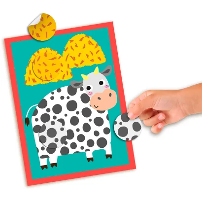 Набір для творчості серії «My first» - ВГАДАЙ ТВАРИНУ (картки з тваринами, наліпки)