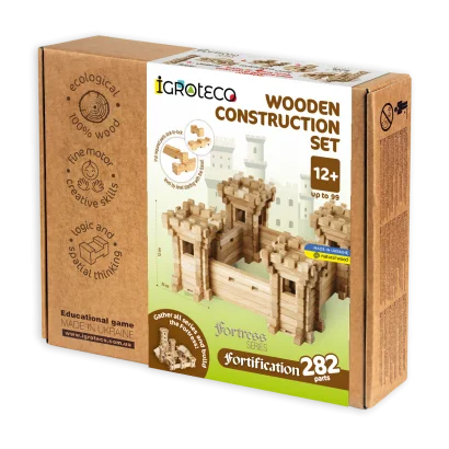 Конструктор дерев'яний Оборонні мури 282 дет.