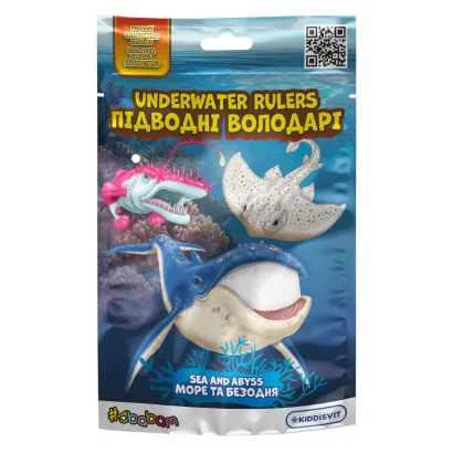 Стретч-іграшка у вигляді тварини - ПІДВОДНІ ВОЛОДАРІ. МОРЕ ТА БЕЗОДНЯ (в диспл.)