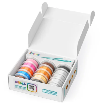 Меганабір пластиліну, що самостійно твердіє, ЛІПАКА &ndash; СОБАКИ-ДРУЗЯКИ