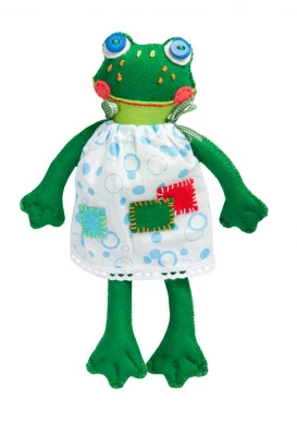 Дитячий набір для творчості "Жабка" MI-003 шиття м'якої іграшки