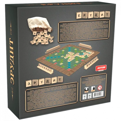 Настільна гра &quot;Ерудит&quot; 0987 дерев'яна
