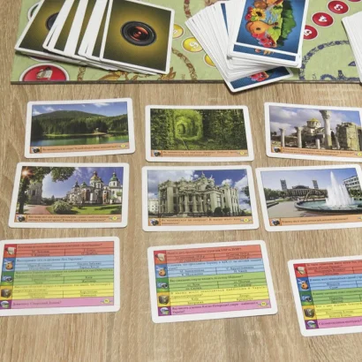 Настільна гра &quot;Вікторина Україна&quot; 0994 розвиваюча гра