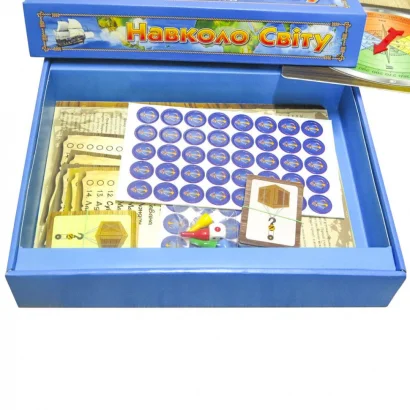 Настільна гра &quot;Навколо світу&quot; 0246 укр. мовою