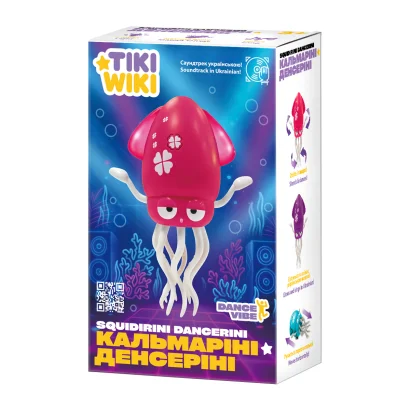 Інтерактивна іграшка TIKI WIKI &ndash; КАЛЬМАРІНІ ДЕНСЕРІНІ (світло, українською, рубіновий)
